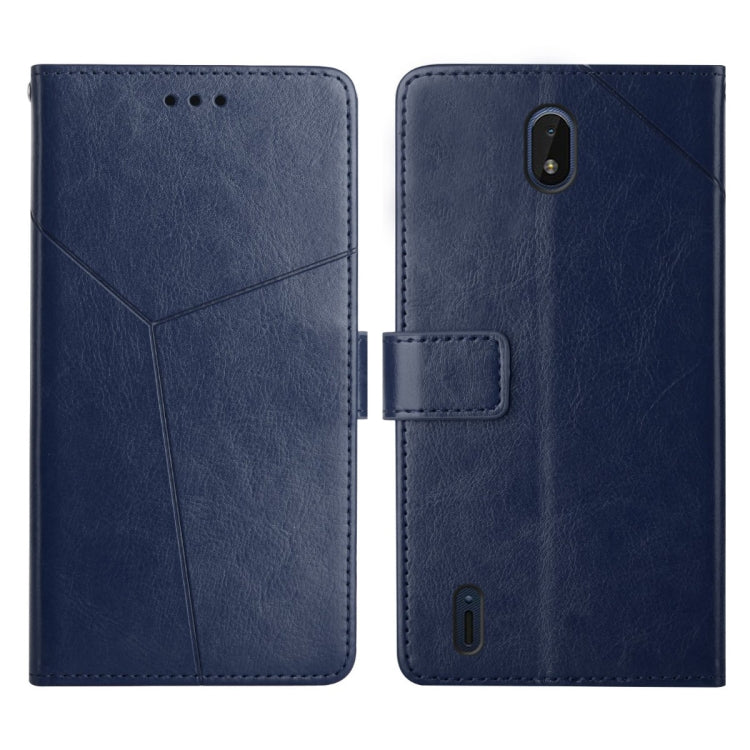 For Nokia C01 Plus Y Stitching Horizontal Flip Leather Phone Case