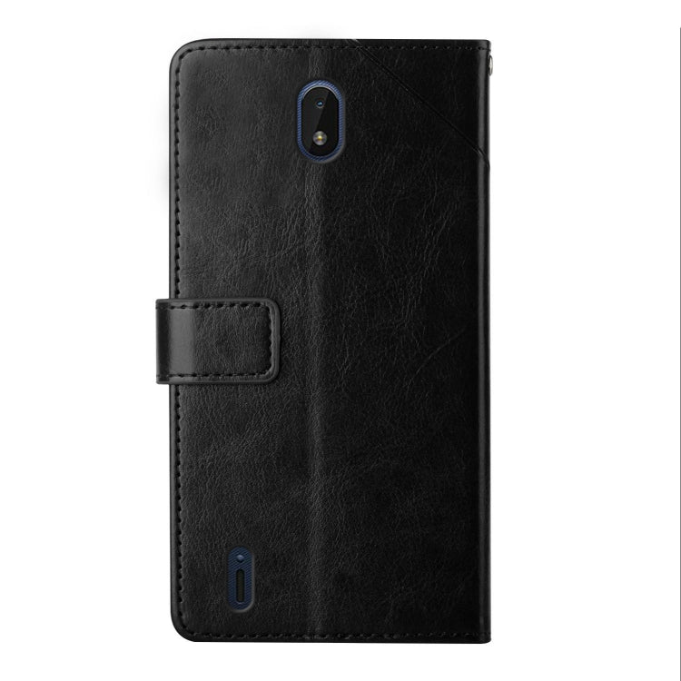 For Nokia C01 Plus Y Stitching Horizontal Flip Leather Phone Case