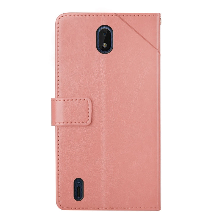 For Nokia C01 Plus Y Stitching Horizontal Flip Leather Phone Case