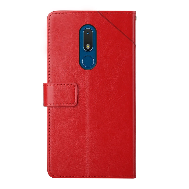 For Nokia C3 Y Stitching Horizontal Flip Leather Phone Case
