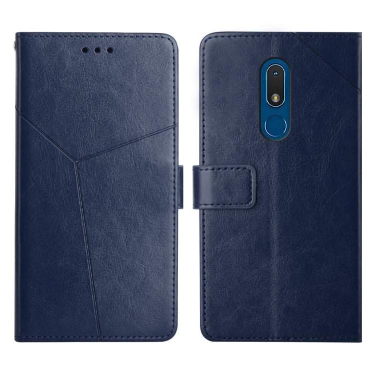 For Nokia C3 Y Stitching Horizontal Flip Leather Phone Case