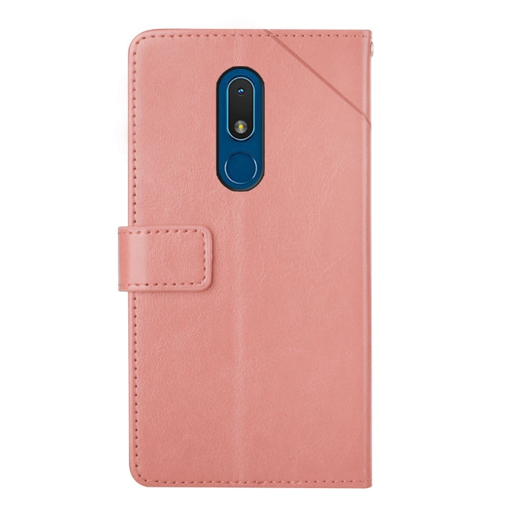For Nokia C3 Y Stitching Horizontal Flip Leather Phone Case