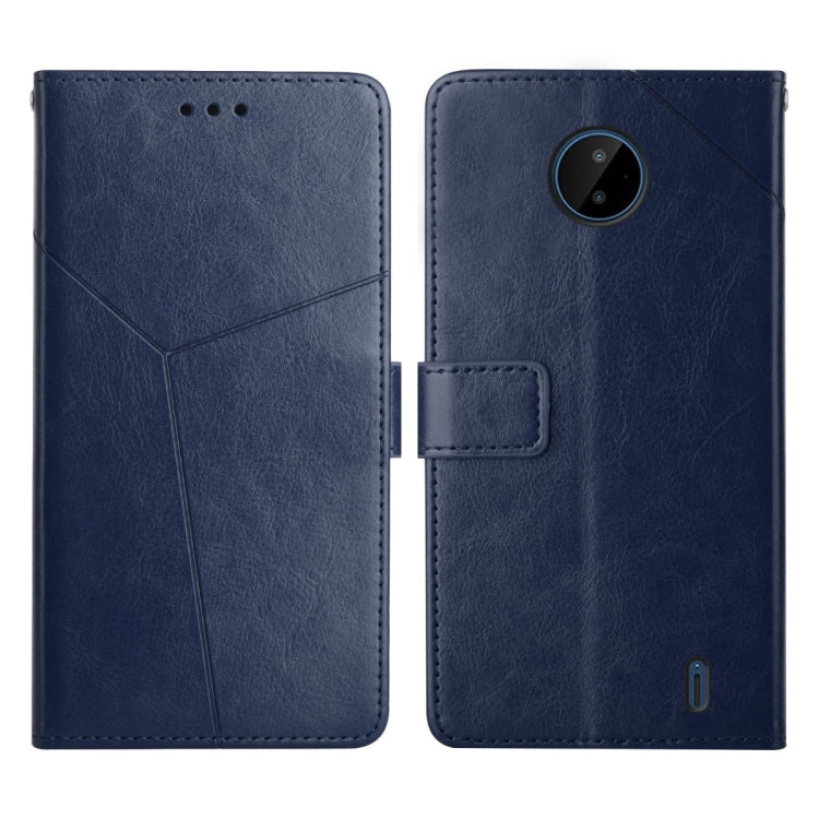 For Nokia C10 / C20 Y Stitching Horizontal Flip Leather Phone Case