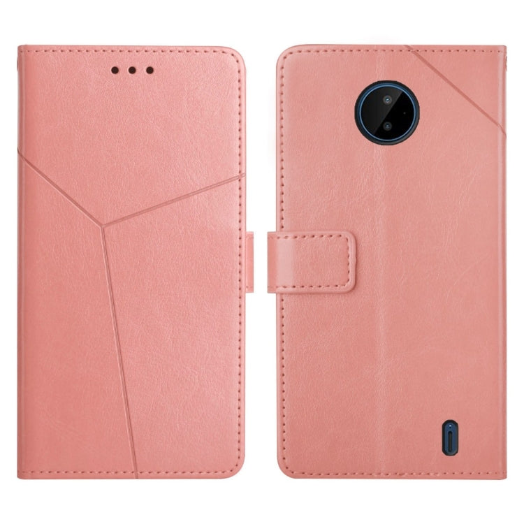 For Nokia C10 / C20 Y Stitching Horizontal Flip Leather Phone Case