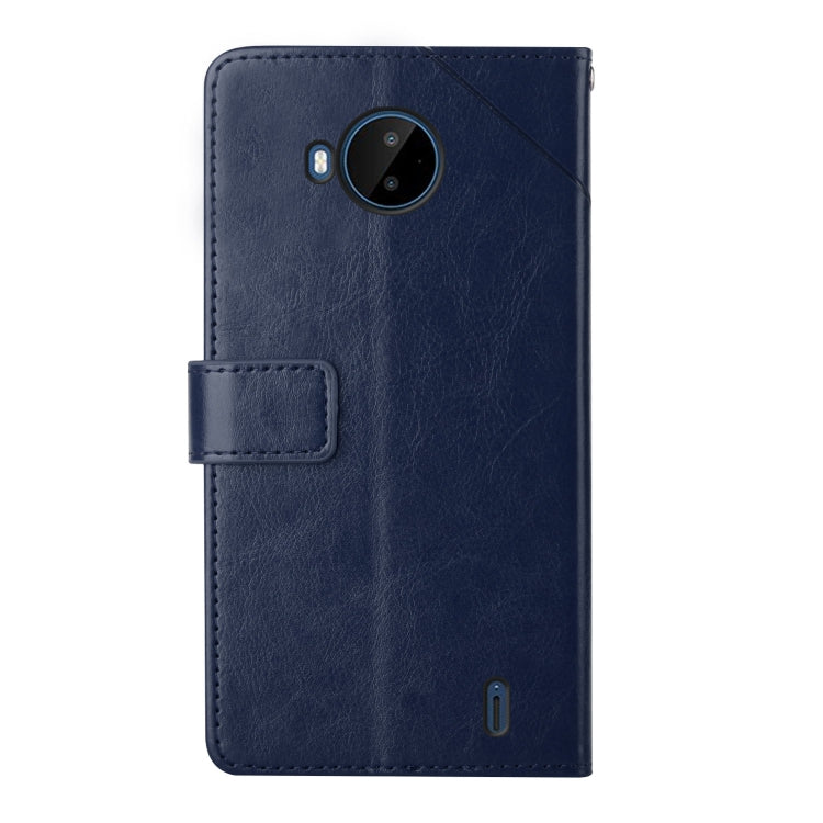 For Nokia C20 Plus Y Stitching Horizontal Flip Leather Phone Case