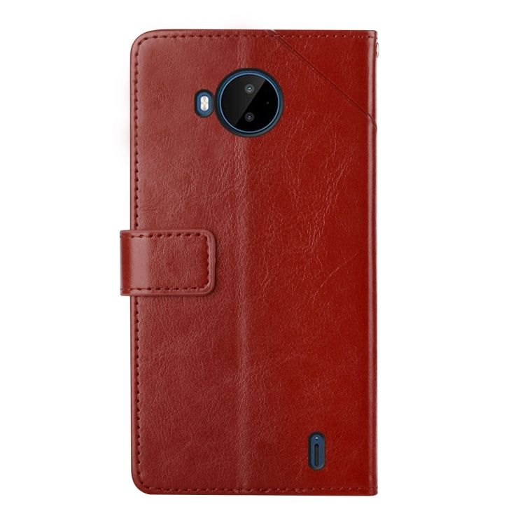 For Nokia C20 Plus Y Stitching Horizontal Flip Leather Phone Case