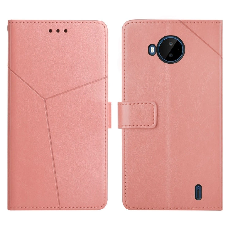 For Nokia C20 Plus Y Stitching Horizontal Flip Leather Phone Case