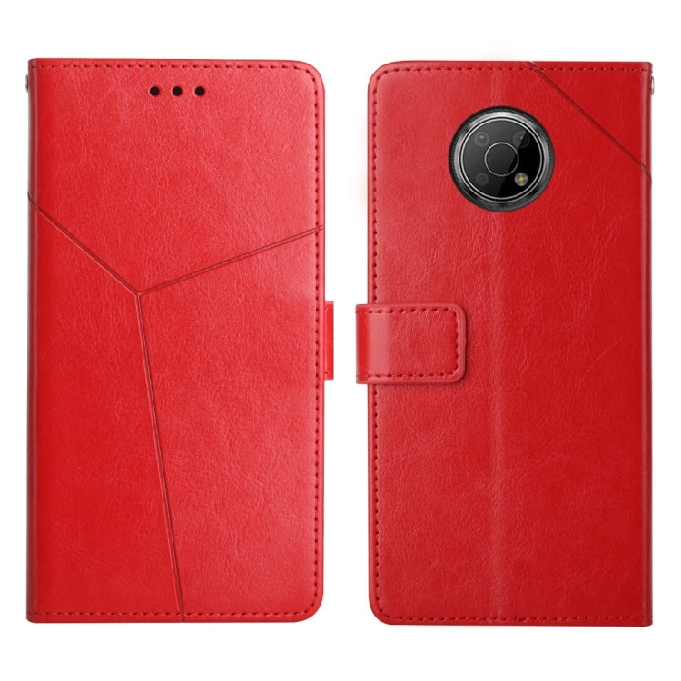 For Nokia G300 Y Stitching Horizontal Flip Leather Phone Case