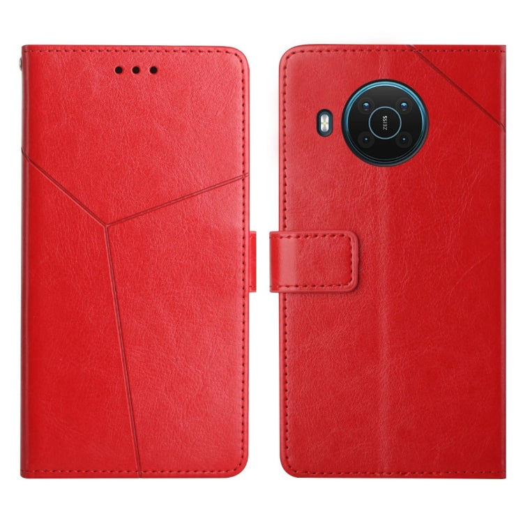 For Nokia X10 / X20 Y Stitching Horizontal Flip Leather Phone Case