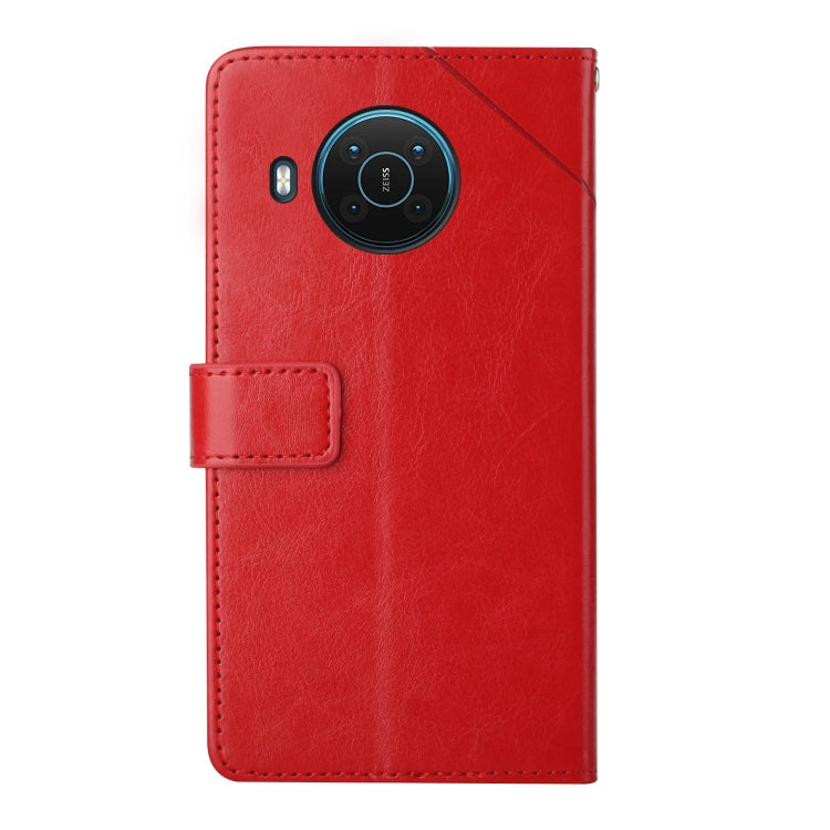 For Nokia X10 / X20 Y Stitching Horizontal Flip Leather Phone Case