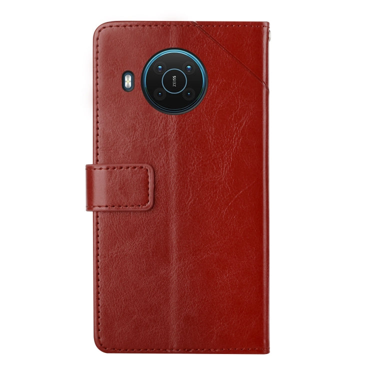 For Nokia X10 / X20 Y Stitching Horizontal Flip Leather Phone Case