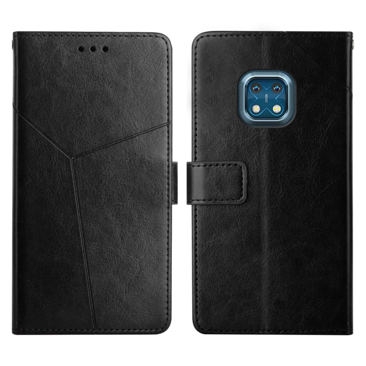 For Nokia XR20 Y Stitching Horizontal Flip Leather Phone Case