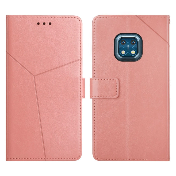 For Nokia XR20 Y Stitching Horizontal Flip Leather Phone Case