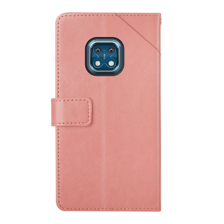 For Nokia XR20 Y Stitching Horizontal Flip Leather Phone Case