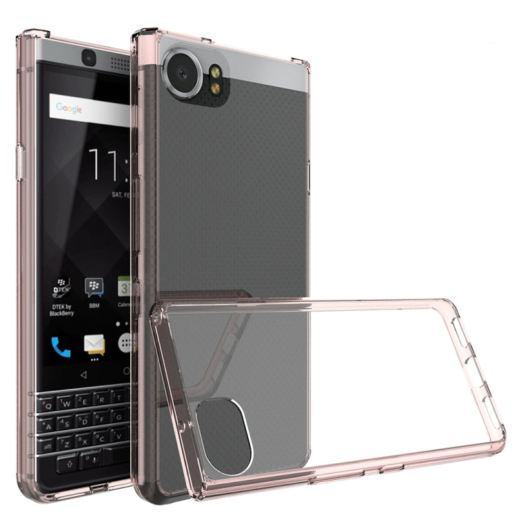 For Blackberry Keyone Scratchproof TPU + Acrylic Protective Case
