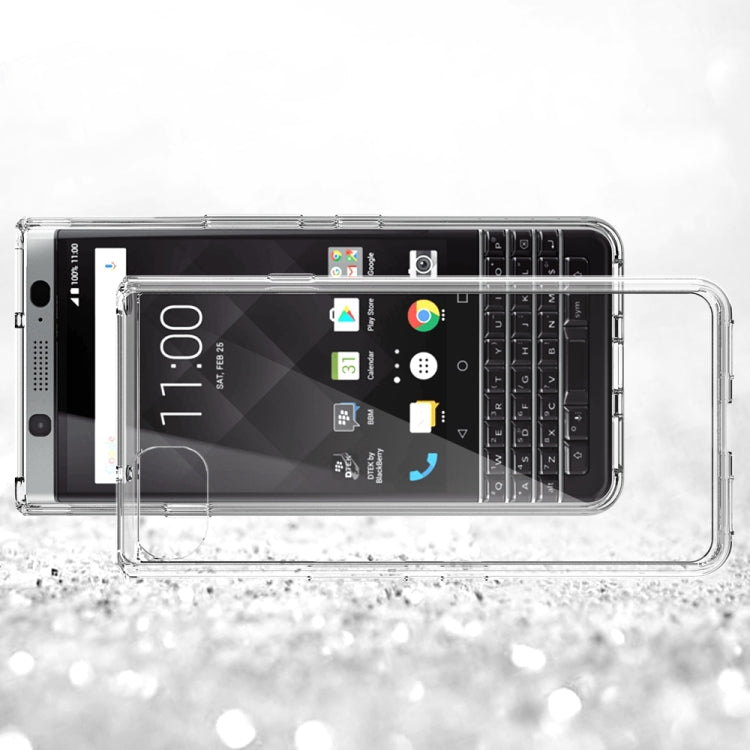 For Blackberry Keyone Scratchproof TPU + Acrylic Protective Case