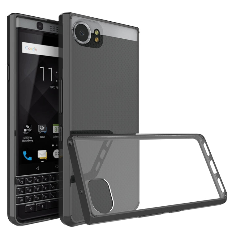 For Blackberry Keyone Scratchproof TPU + Acrylic Protective Case