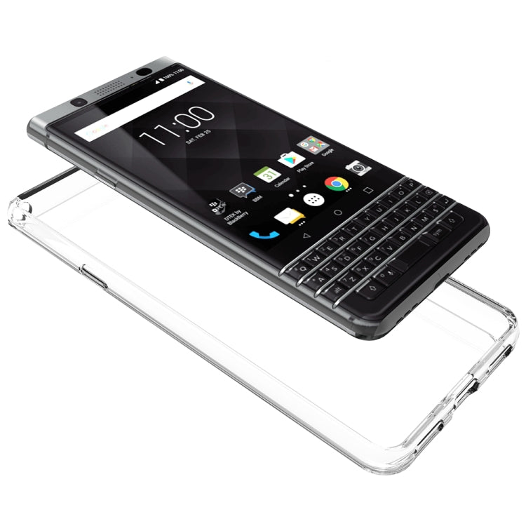 For Blackberry Keyone Scratchproof TPU + Acrylic Protective Case