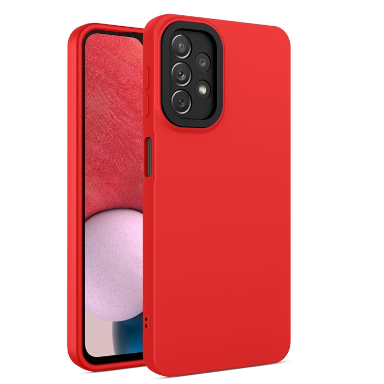 For Samsung Galaxy A23 4G Eagle Eye Lens Oily Feel TPU + PC Phone Case