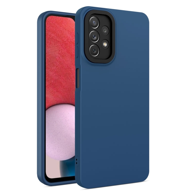 For Samsung Galaxy A23 4G Eagle Eye Lens Oily Feel TPU + PC Phone Case