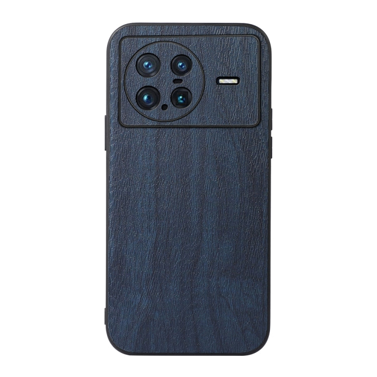 For vivo X Note Wood Texture PU Phone Case