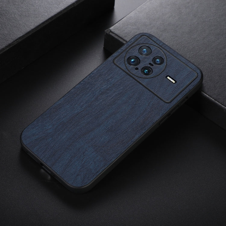 For vivo X Note Wood Texture PU Phone Case