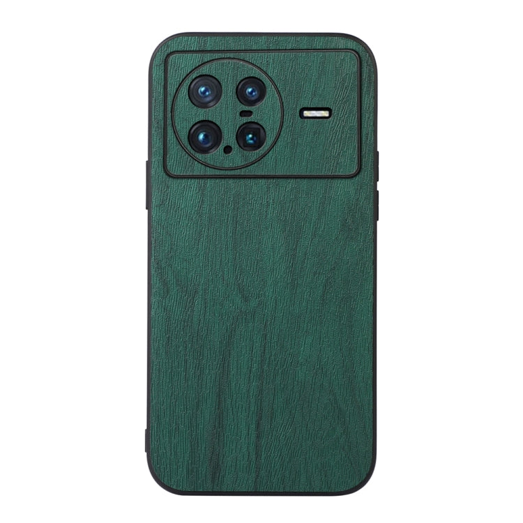 For vivo X Note Wood Texture PU Phone Case