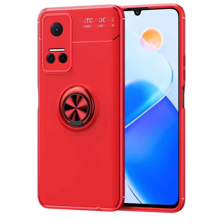 For Honor Play 6T Metal Ring Holder 360 Degree Rotating TPU Phone Case