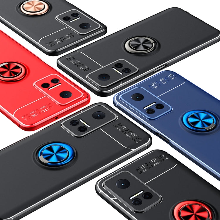 For Honor Play 6T Metal Ring Holder 360 Degree Rotating TPU Phone Case