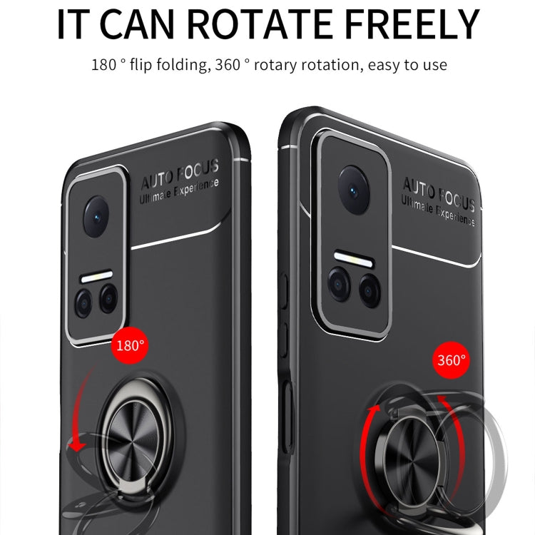 For Honor Play 6T Metal Ring Holder 360 Degree Rotating TPU Phone Case