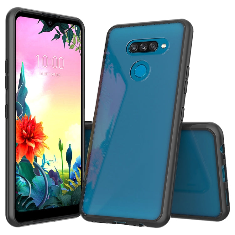 For LG K50S Scratchproof TPU + Acrylic Protective Case