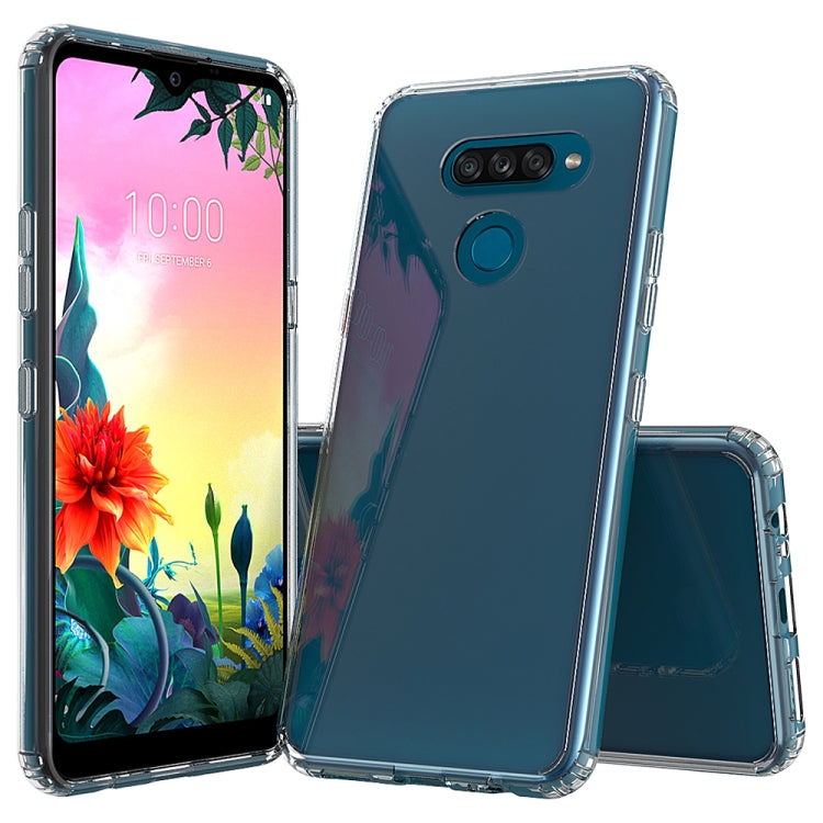 For LG K50S Scratchproof TPU + Acrylic Protective Case