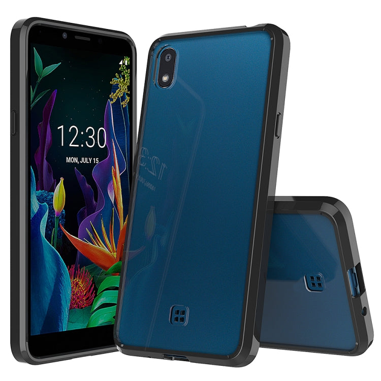 For LG K20 (2019) Scratchproof TPU + Acrylic Protective Case