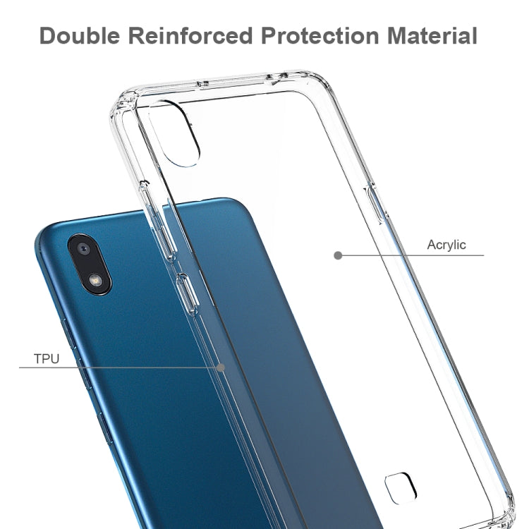 For LG K20 (2019) Scratchproof TPU + Acrylic Protective Case