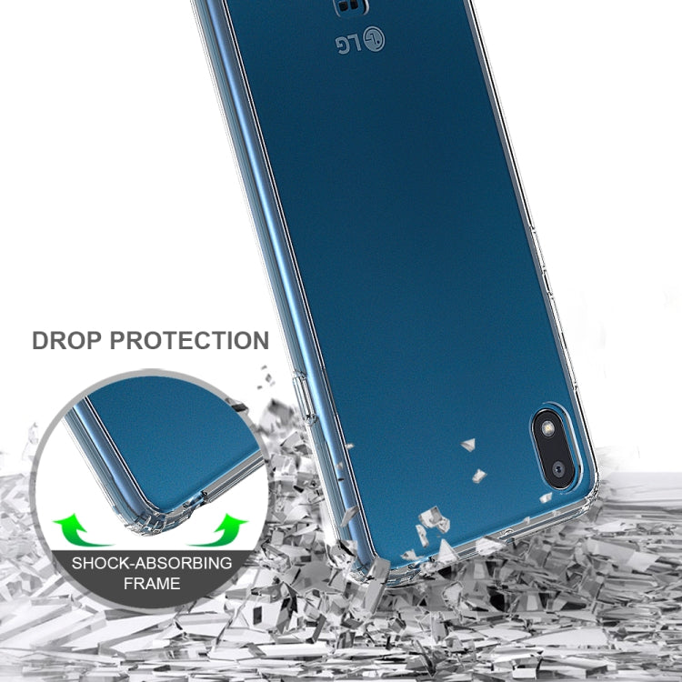 For LG K20 (2019) Scratchproof TPU + Acrylic Protective Case