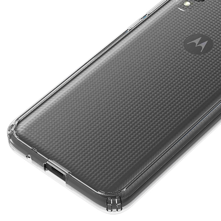 For Motorola Moto E6 Scratchproof TPU + Acrylic Protective Case