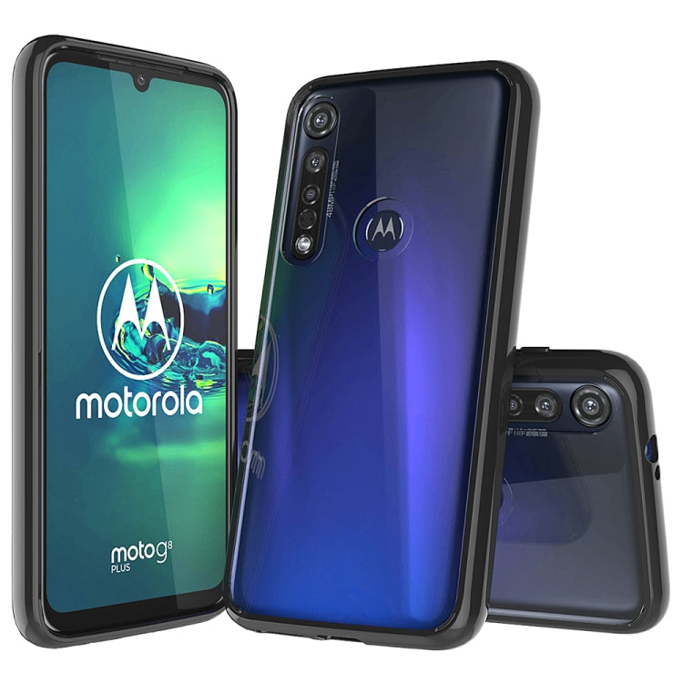 For Motorola Moto G8 Plus Scratchproof TPU + Acrylic Protective Case