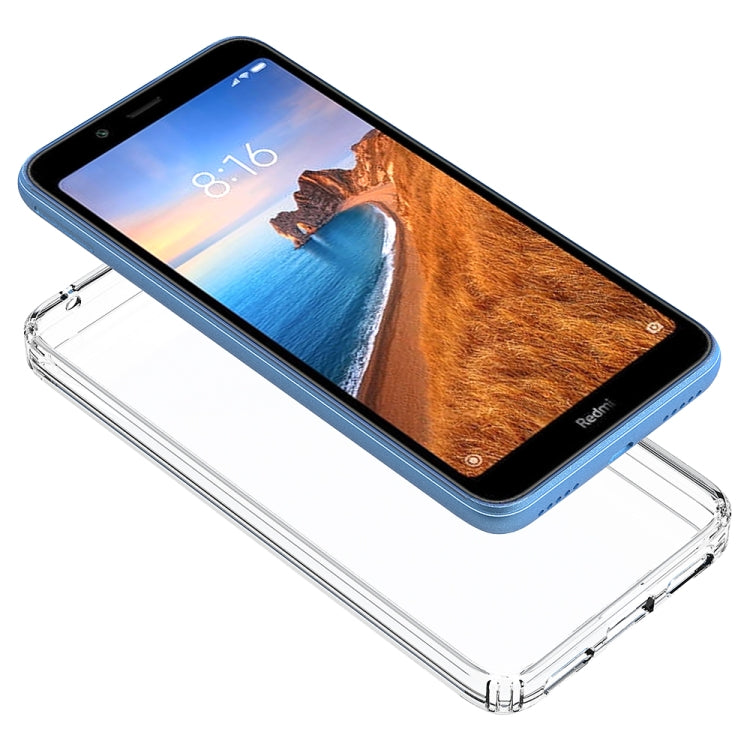 For Xiaomi Redmi 7A Scratchproof TPU + Acrylic Protective Case