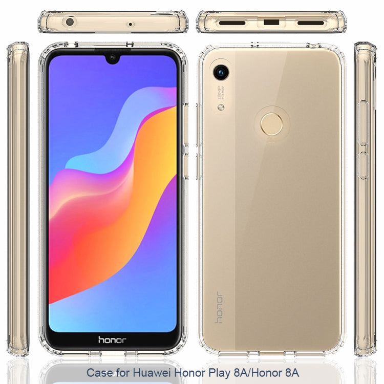 For Huawei Y6s (2019) Scratchproof TPU + Acrylic Protective Case
