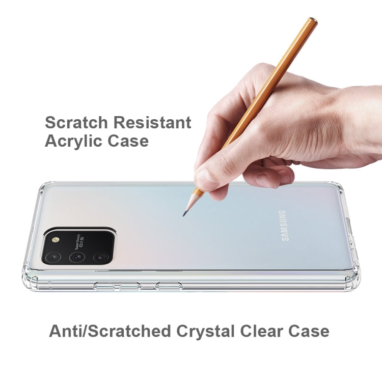 For Galaxy S10 Lite Scratchproof TPU + Acrylic Protective Case