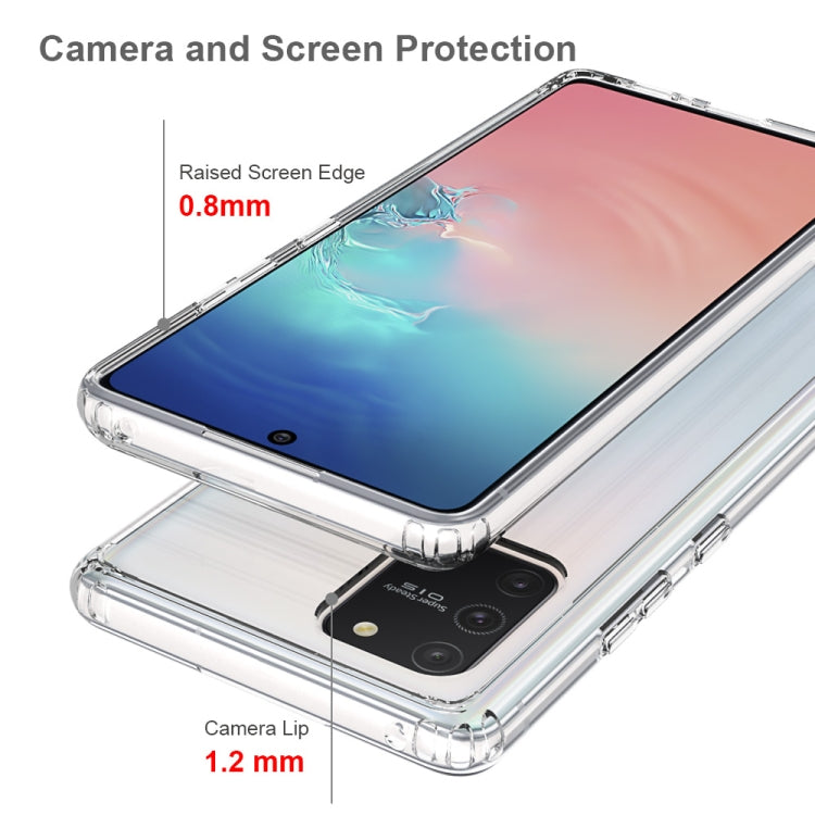 For Galaxy S10 Lite Scratchproof TPU + Acrylic Protective Case