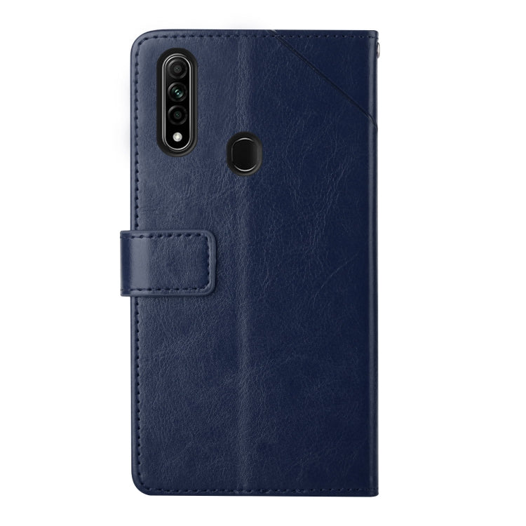 For OPPO A8 / A31 Y Stitching Horizontal Flip Leather Phone Case