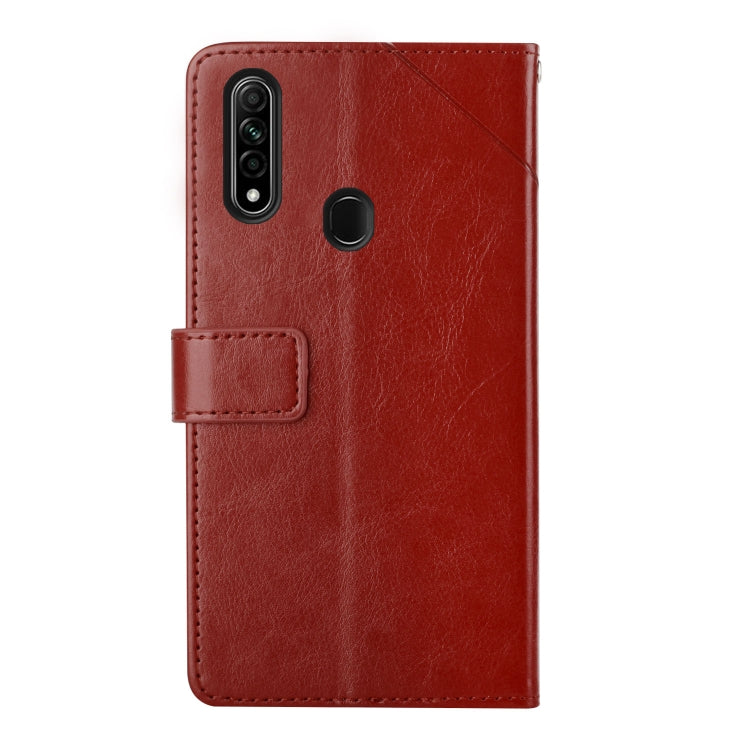 For OPPO A8 / A31 Y Stitching Horizontal Flip Leather Phone Case