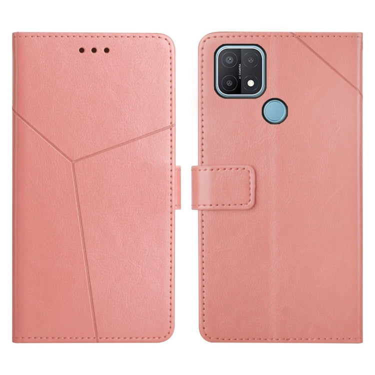 For OPPO A15 / A15s Y Stitching Horizontal Flip Leather Phone Case