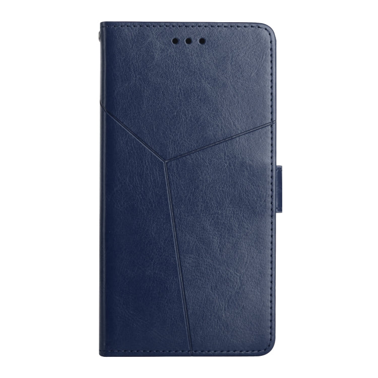 For OPPO A54 5g Y Stitching Horizontal Flip Leather Phone Case
