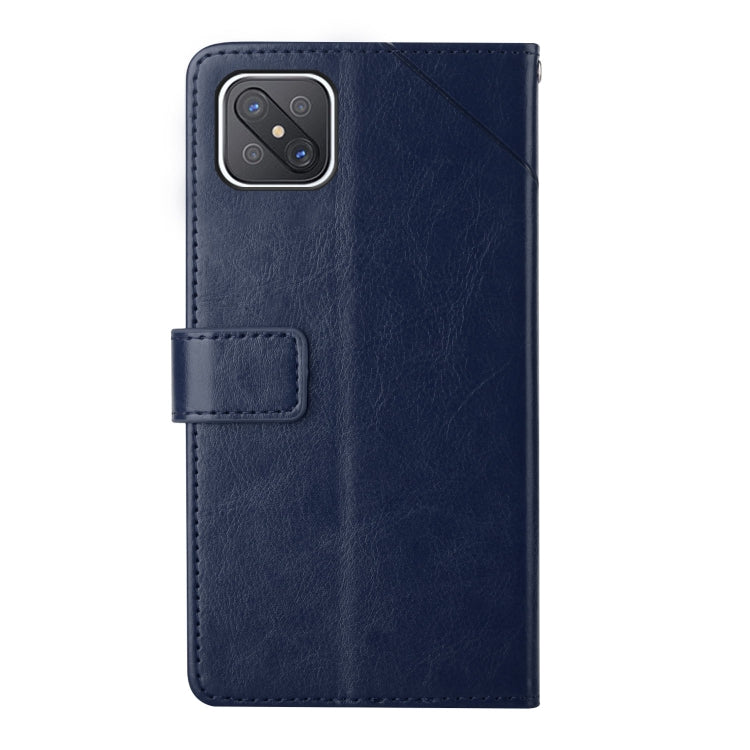For OPPO A92s / Reno4 Z 5G Y Stitching Horizontal Flip Leather Phone Case