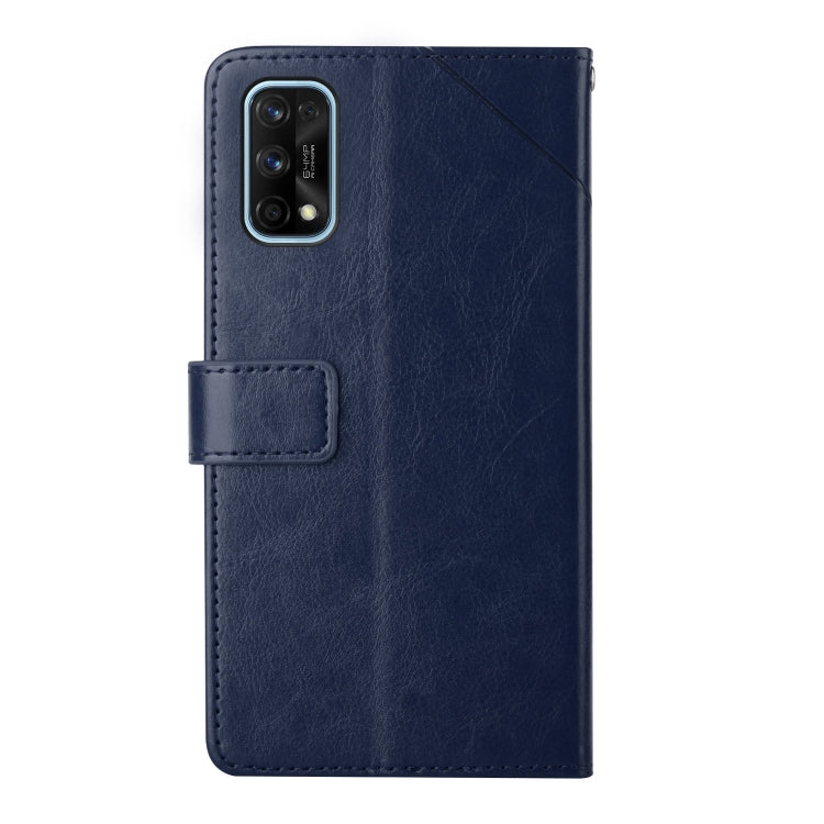 For OPPO Realme 7 Pro Y Stitching Horizontal Flip Leather Phone Case