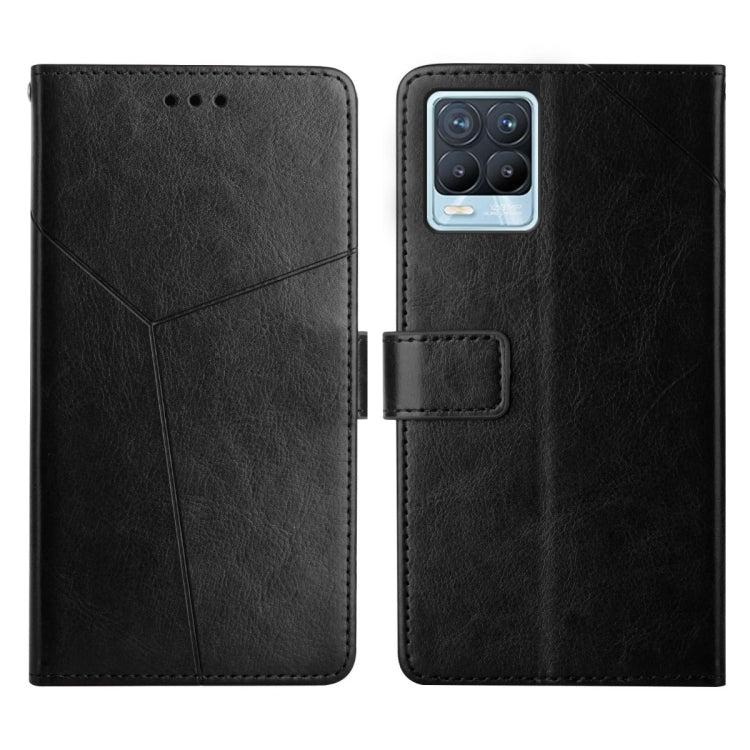 For OPPO Realme 8 / 8 Pro Y Stitching Horizontal Flip Leather Phone Case