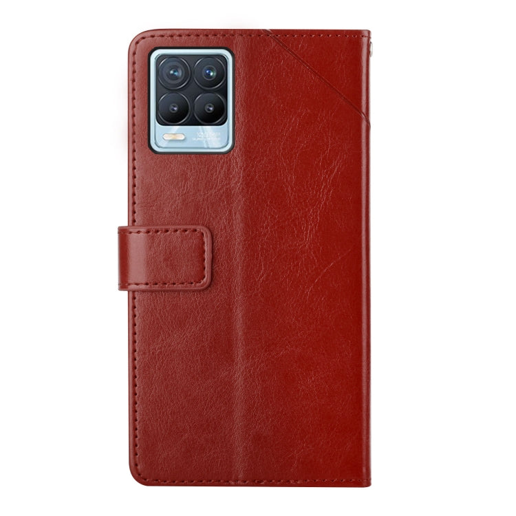 For OPPO Realme 8 / 8 Pro Y Stitching Horizontal Flip Leather Phone Case