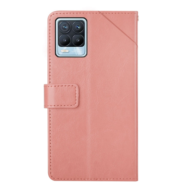For OPPO Realme 8 / 8 Pro Y Stitching Horizontal Flip Leather Phone Case